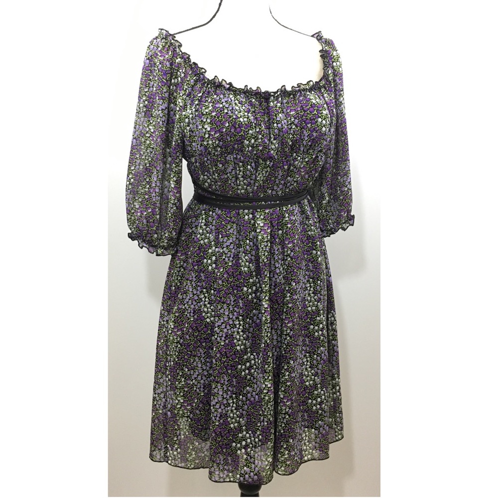 Candies off the shoulder Floral Dress